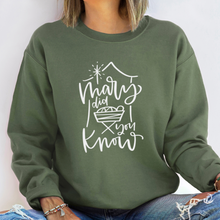 Load image into Gallery viewer, Mary Did You Know Sweatshirt (Multiple Colors)
