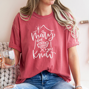 Mary Did You Know Tee (Multiple Color Options)