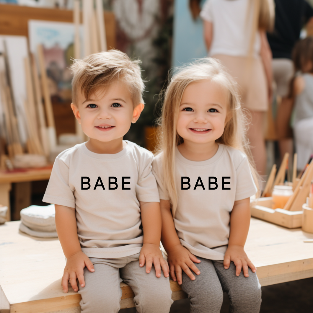 Babe Tee (12month - YXL)