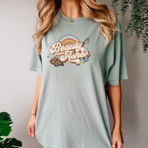 Beauty From Ashes Tee - Multiple Color Options