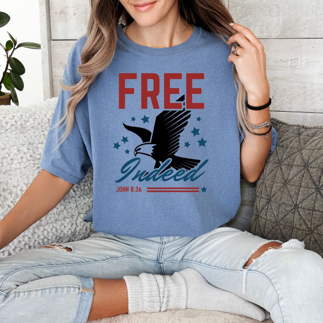 Free Indeed Tee - Multiple Colors