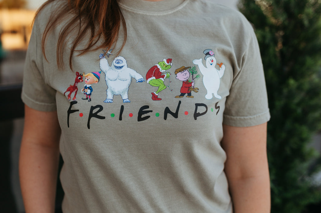 Friends - Rudolph Tee (Multiple Color Options)