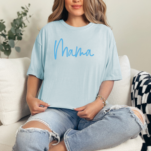 Mama Chambray Tee