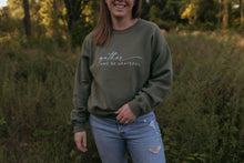 Load image into Gallery viewer, Gather and Be Grateful Sweatshirt (Multiple Color Options)
