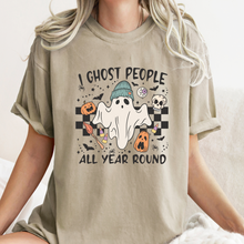 Load image into Gallery viewer, I Ghost People All Year Round Tee (Multiple Color Options)
