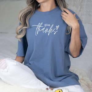 Give Thanks Tee (Multiple Color Options)