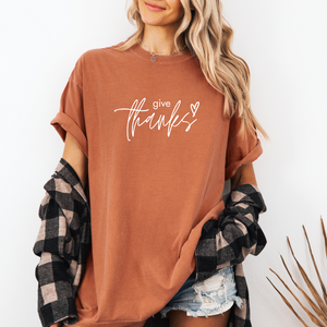 Give Thanks Tee (Multiple Color Options)