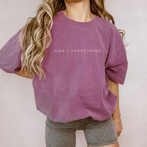 God > Everything Tee (Multiple Colors)