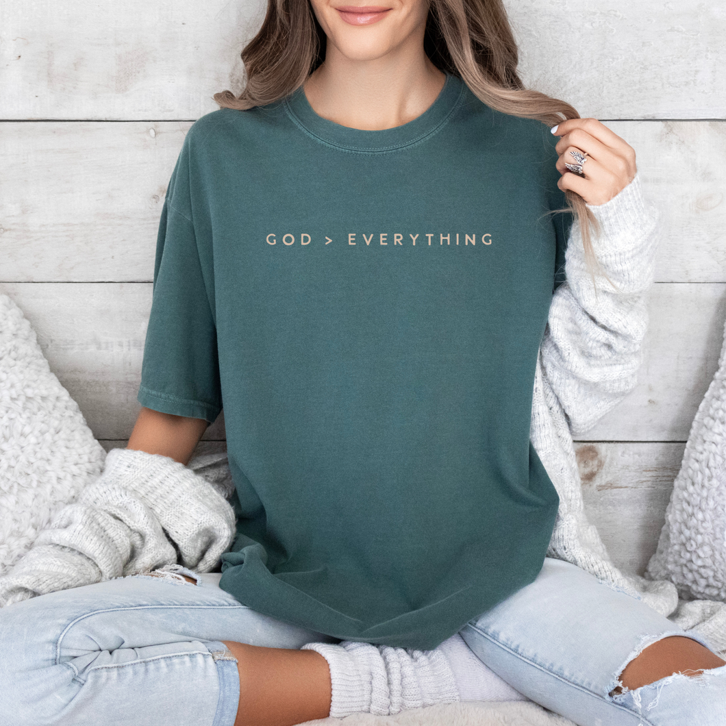 God > Everything Tee (Multiple Colors)