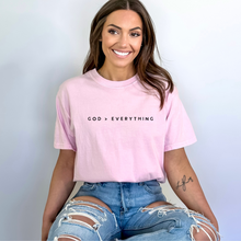 Load image into Gallery viewer, God &gt; Everything Tee (Multiple Colors)
