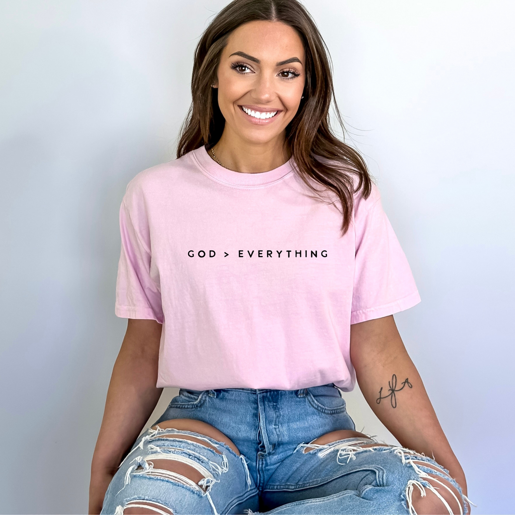 God > Everything Tee (Multiple Colors)