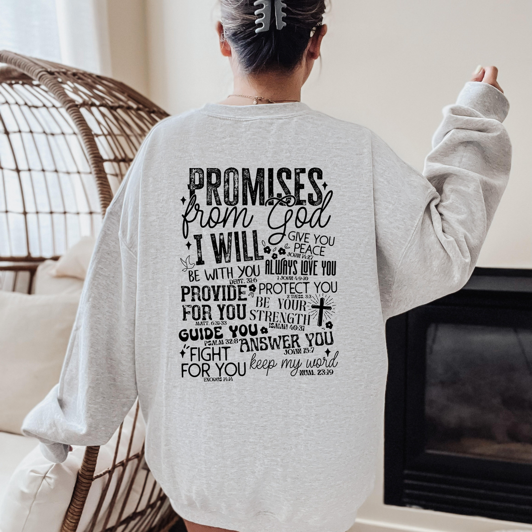 God's Promises Sweatshirt (Multiple Colors)