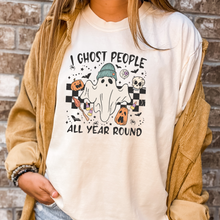 Load image into Gallery viewer, I Ghost People All Year Round Tee (Multiple Color Options)
