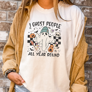 I Ghost People All Year Round Tee (Multiple Color Options)