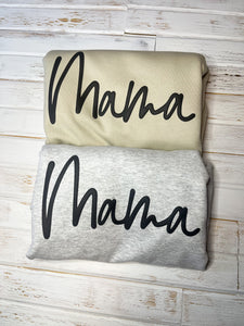 Mama Puff Print (Multiple Color Options)