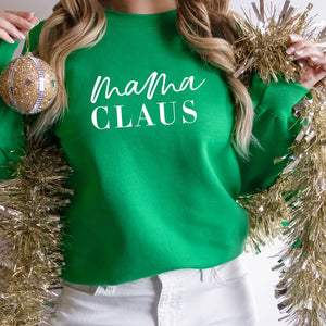 Mama Claus Sweatshirt (Multiple Colors)