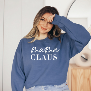 Mama Claus Sweatshirt (Multiple Colors)