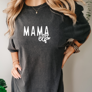 Mama Elf Tee (Multiple Color Options)