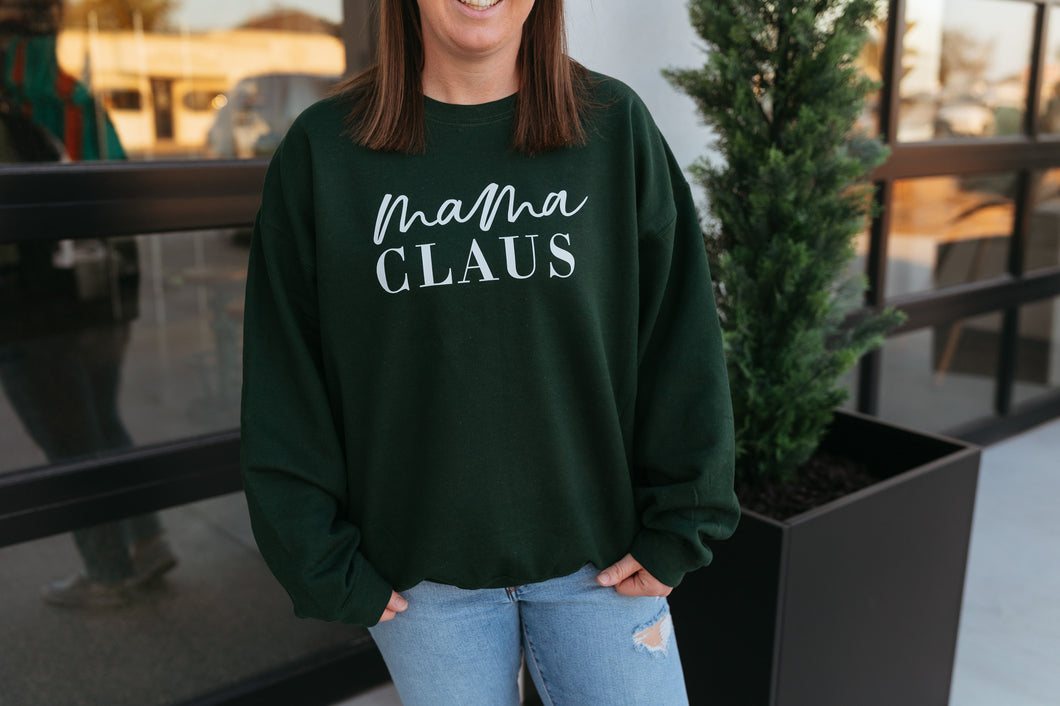 Mama Claus Sweatshirt (Multiple Colors)