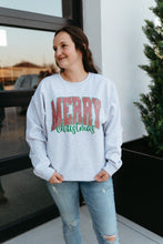 Load image into Gallery viewer, Merry Christmas Sweatshirt (Multiple Colors)
