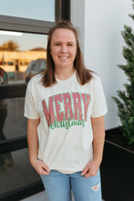 Load image into Gallery viewer, Merry Christmas Tee - Ivory
