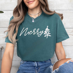 Merry Tree Tee (Multiple Color Options)