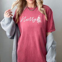 Load image into Gallery viewer, Merry Tree Tee (Multiple Color Options)
