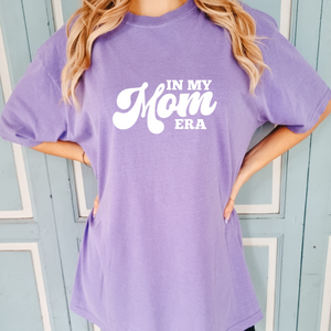 In My Mom Era Tee or Tank- Multiple Color Options