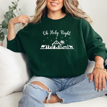 Load image into Gallery viewer, Oh Holy Night Sweatshirt (Multiple Colors)
