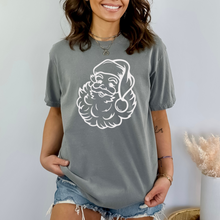 Load image into Gallery viewer, Santa Head Tee (Multiple Color Options)
