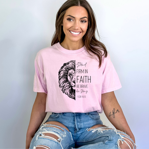 Stand Firm Cor 16:13 Tee (Multiple Color Options)