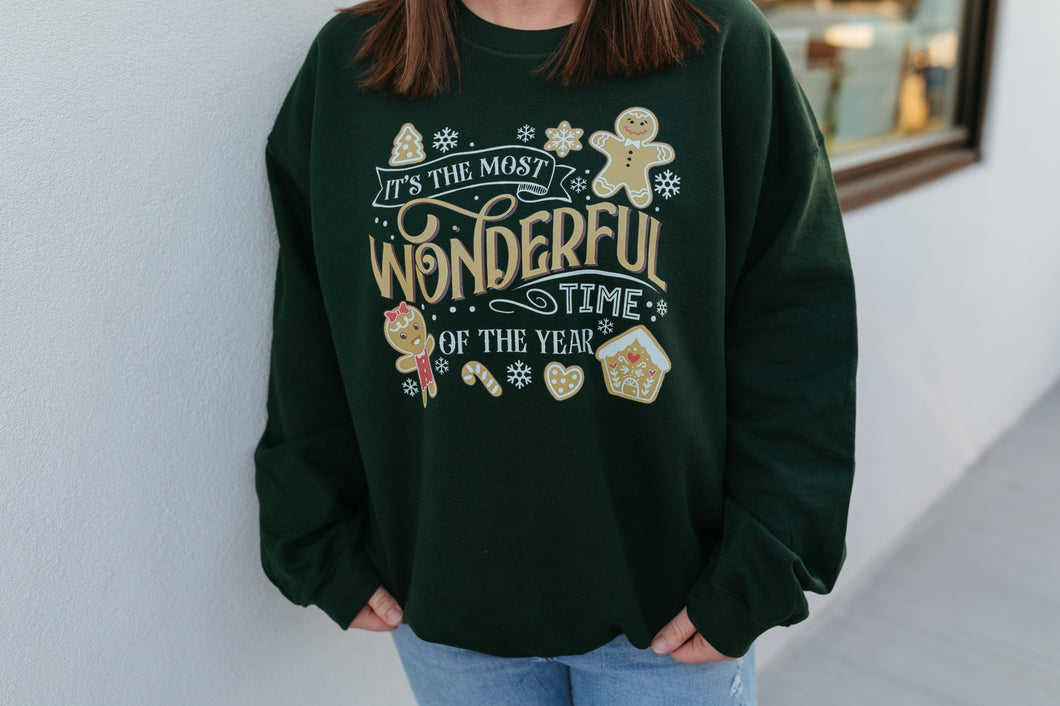 It's The Most Wonderful Time Of Year Sweatshirt (Multiple Colors)