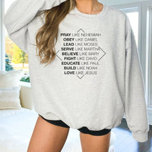 Load image into Gallery viewer, Love Like Jesus Sweatshirt - Multiple Colors
