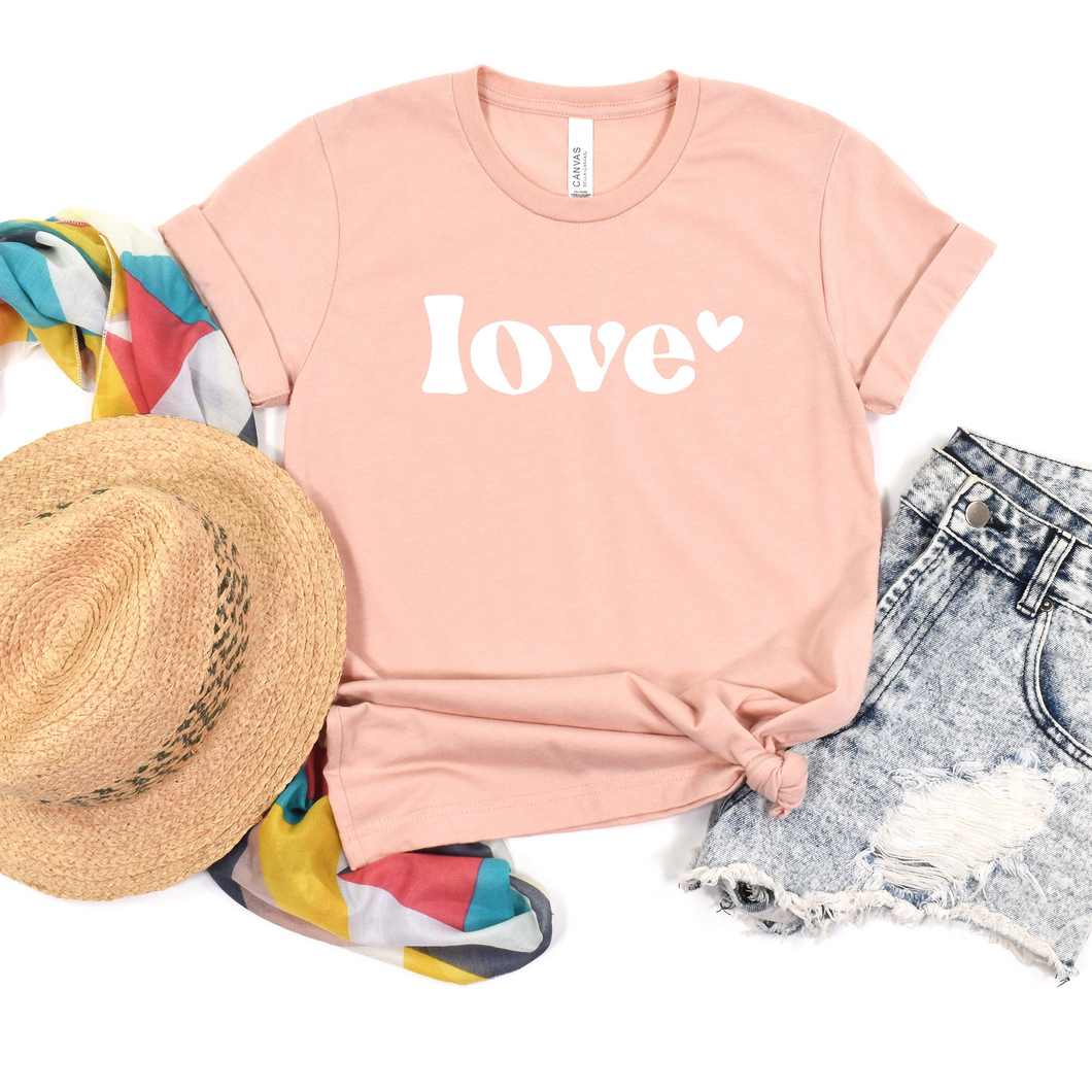 Love Tee - Multiple Color Options