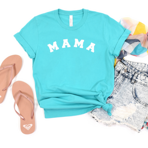 Mama Tee - Turquoise